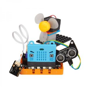 פרידמן משחקים Kittenbot Micro:bit Kittenblock Makecode Graphic Program DIY Educational Robot Kit Compatible With LEGO