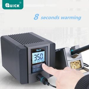 QUICK TS1200A intelligent touch lead-free soldering station electric iron 120W anti-static soldering iron soldering station