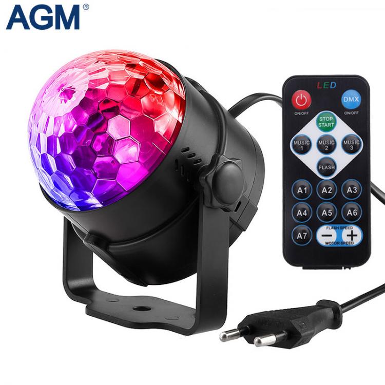 פרידמן אלקטרוניקה Led Disco Light Stage Lights DJ Disco Ball Lumiere Sound Activated Laser Projector effect Lamp Light Music Christmas Party#30